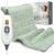 Pure Enrichment PureRelief XL Heating Pad – 12″ x 24″ Electric Heating Pad for Back Pain & Cramps, 6 Heat Settings, FSA/HSA Eligible, Soft Machine Wash Fabric, Auto-Off & Moist Heat (Zen Green)