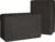 Amazon Basics Non-Slip Yoga Blocks, Set of 2, Deepen Poses, 4″ x 9″ x 6″, Black