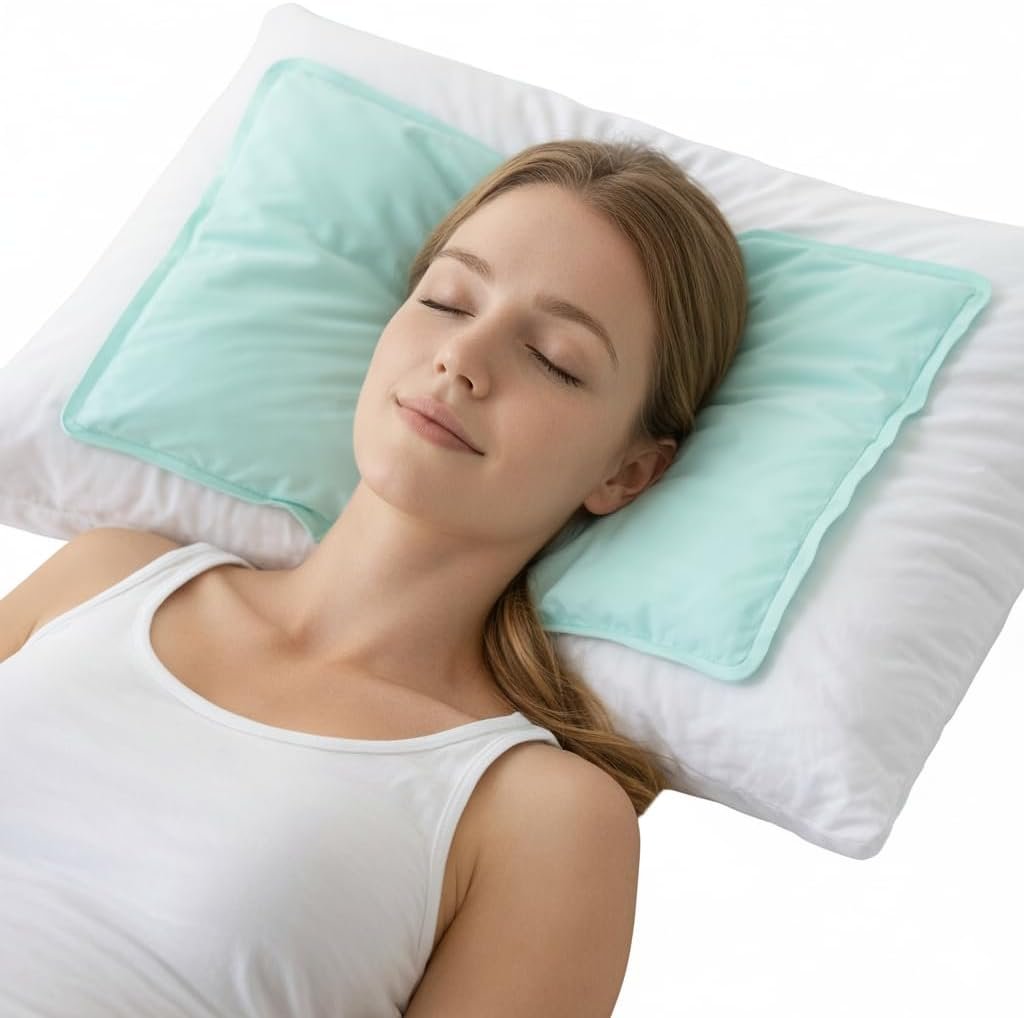 Cooling Gel Pad for Sleep – No Refrigeration Needed | Instant Relief for Hot Flashes, Night Sweats, Headaches & Muscle Pain | Dual-Sided Comfort Pillow Cooler for Adults, Kids & Pets