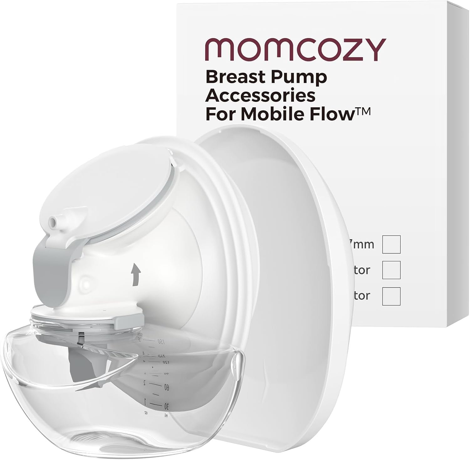 Momcozy Upgrade Original Replacement Accessories for Upgraded Mobile Flow | Upgraded M9,Original Upgraded M9 Breastfeeding Parts,Full Set Parts,1 Pack