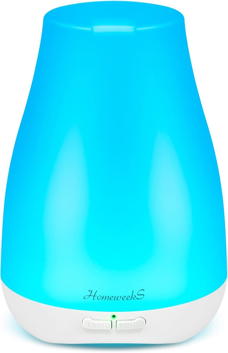 Homeweeks Essential Oil Diffuser for Room 100 ML 1 Pack | Aromatherapy Scent Diffuser Adjustable Mist Mode, Cool Mist, Auto Off Ultrasonic Aroma Fragrance Diffuser for Bedroom Office