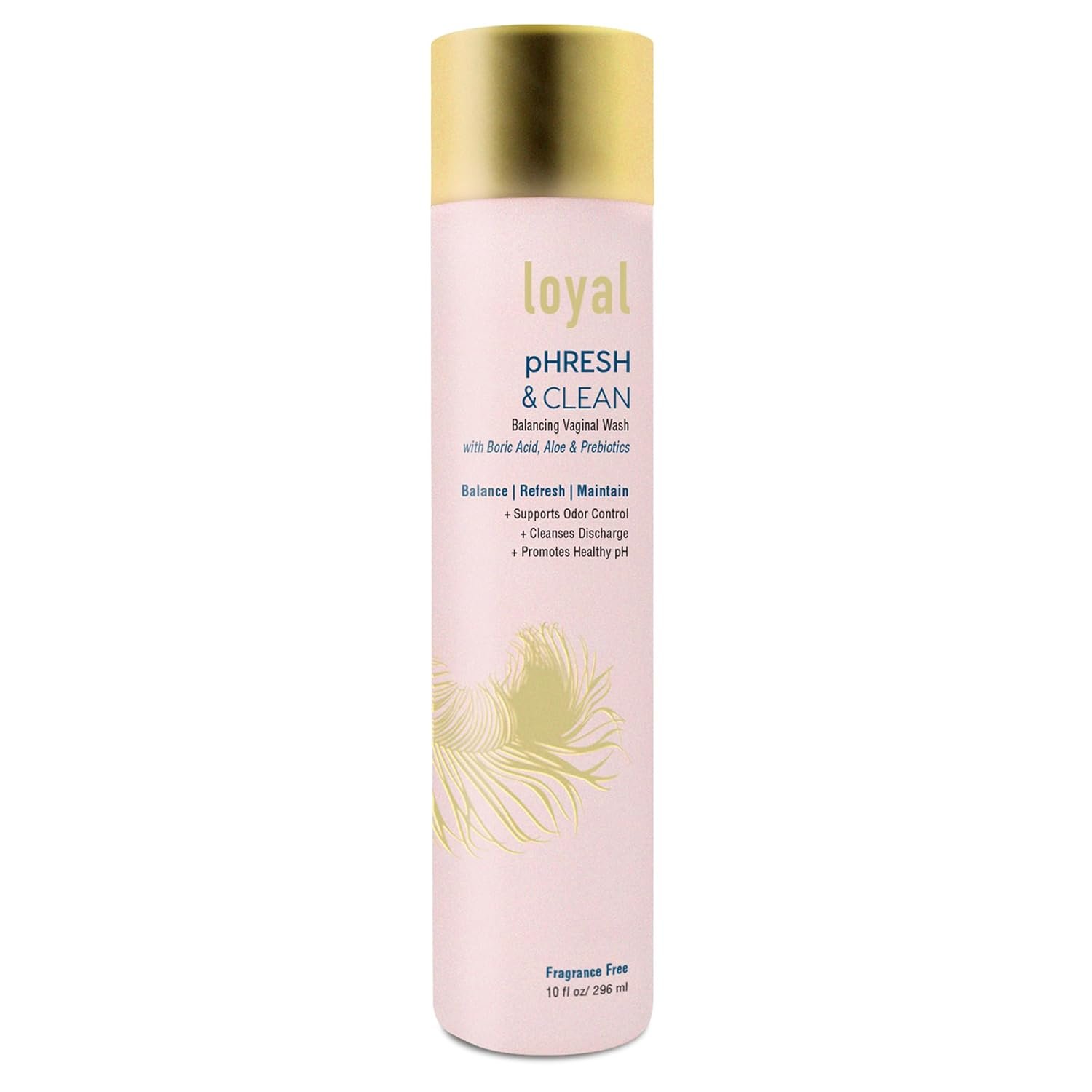 Loyal Body pHresh and Clean Feminine Wash with Boric Acid, 10 fl oz | Intimate Balance, Odor-Control, Daily Cleanser with Essential Oils