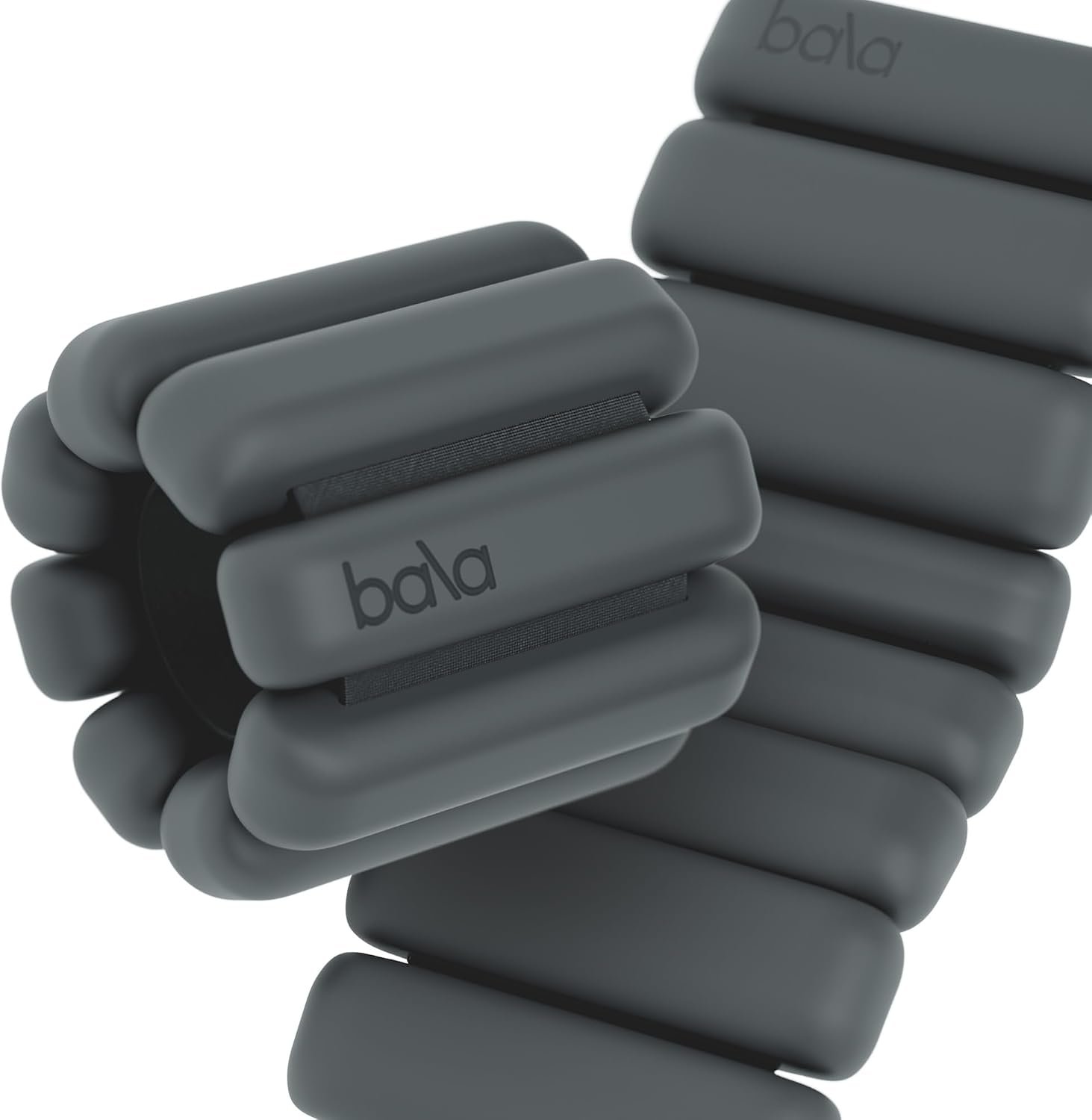 Bala Bangles Wrist & Ankle Weights for Women & Men, Home Gym Equipment | Adjustable Weighted Bands for Arm & Legs Workouts – Pilates, Yoga, Walking, Barre, & Strength Training Exercise