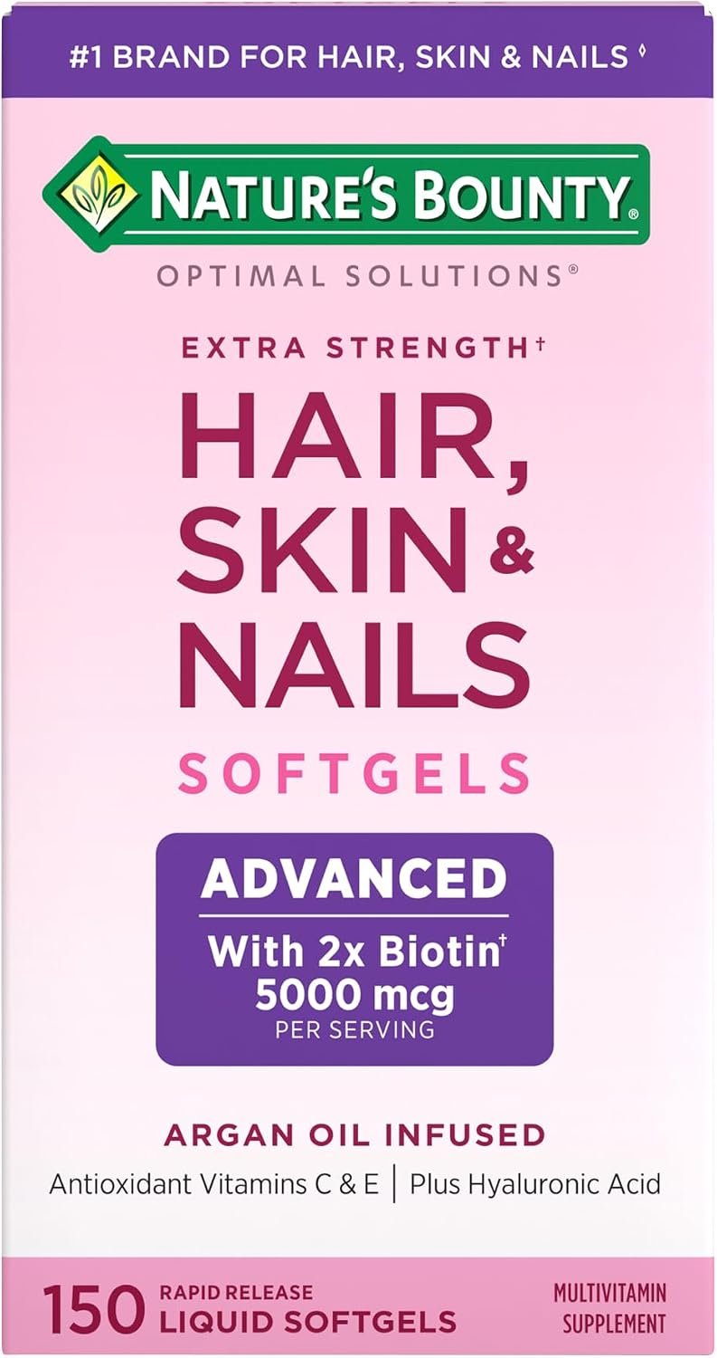 Nature’s Bounty Advanced Hair, Skin & Nails, 150 Rapid Release Softgels