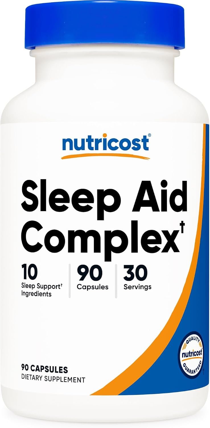 Nutricost Sleep Aid Complex 1330mg Serving (90 Capsules) – 30 Servings