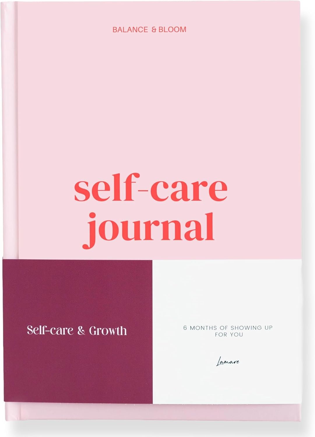 Lamare Self Care Journal for Women – Guided Self Love Workbook for Women | Nurture Your Well-Being | Mental Health Journal and Wellness Planner for Mindful Living – Womens Self Care Gifts