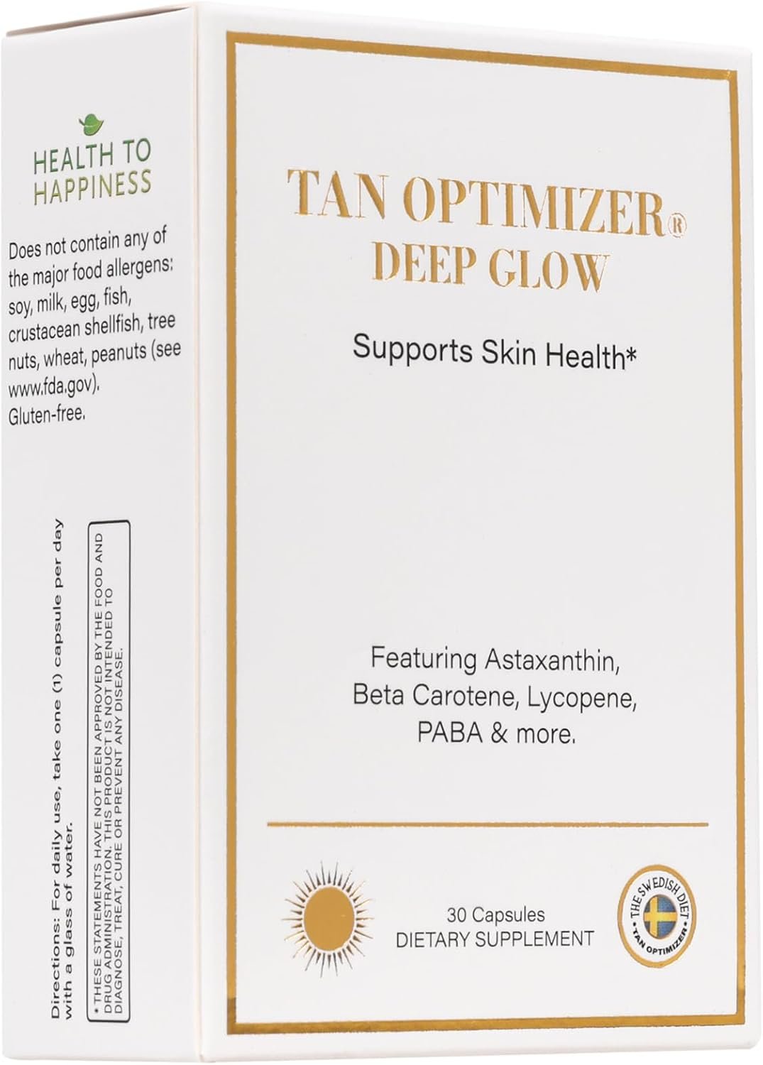 Tan Optimizer Deep Glow Astaxanthin Capsules 30ct