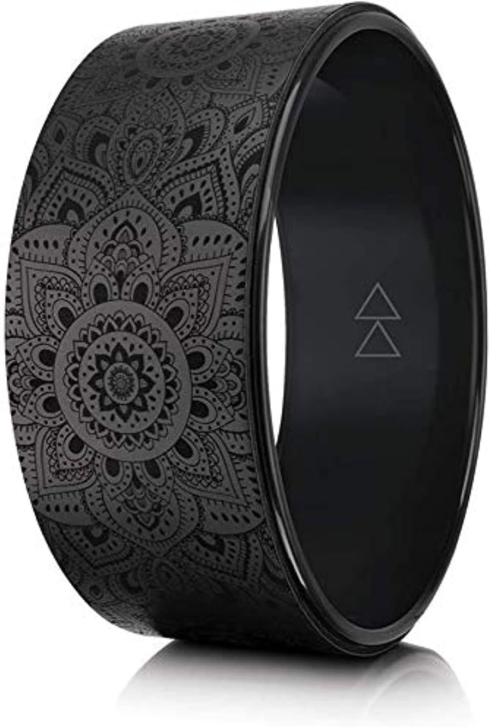 YOGA DESIGN LAB | THE YOGA WHEEL | Eco Printed, Extra Strength, Padded, Dharma Exercise Wheel | Designed in Bali | Enhance Your Postures and Stretch Deeper