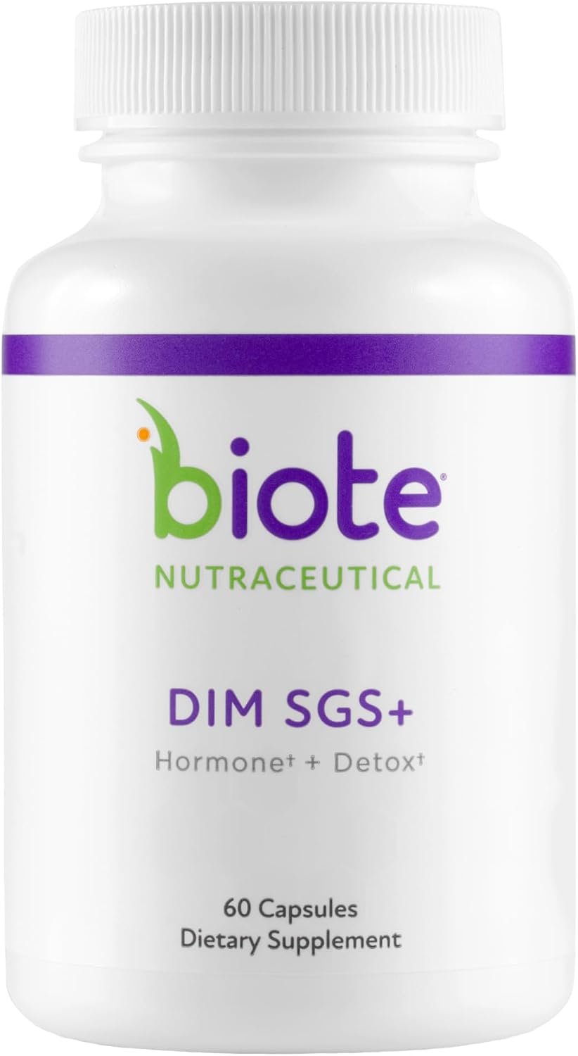 Biote Nutraceuticals – DIM SGS + – Hormone + Detox (60 Capsules)