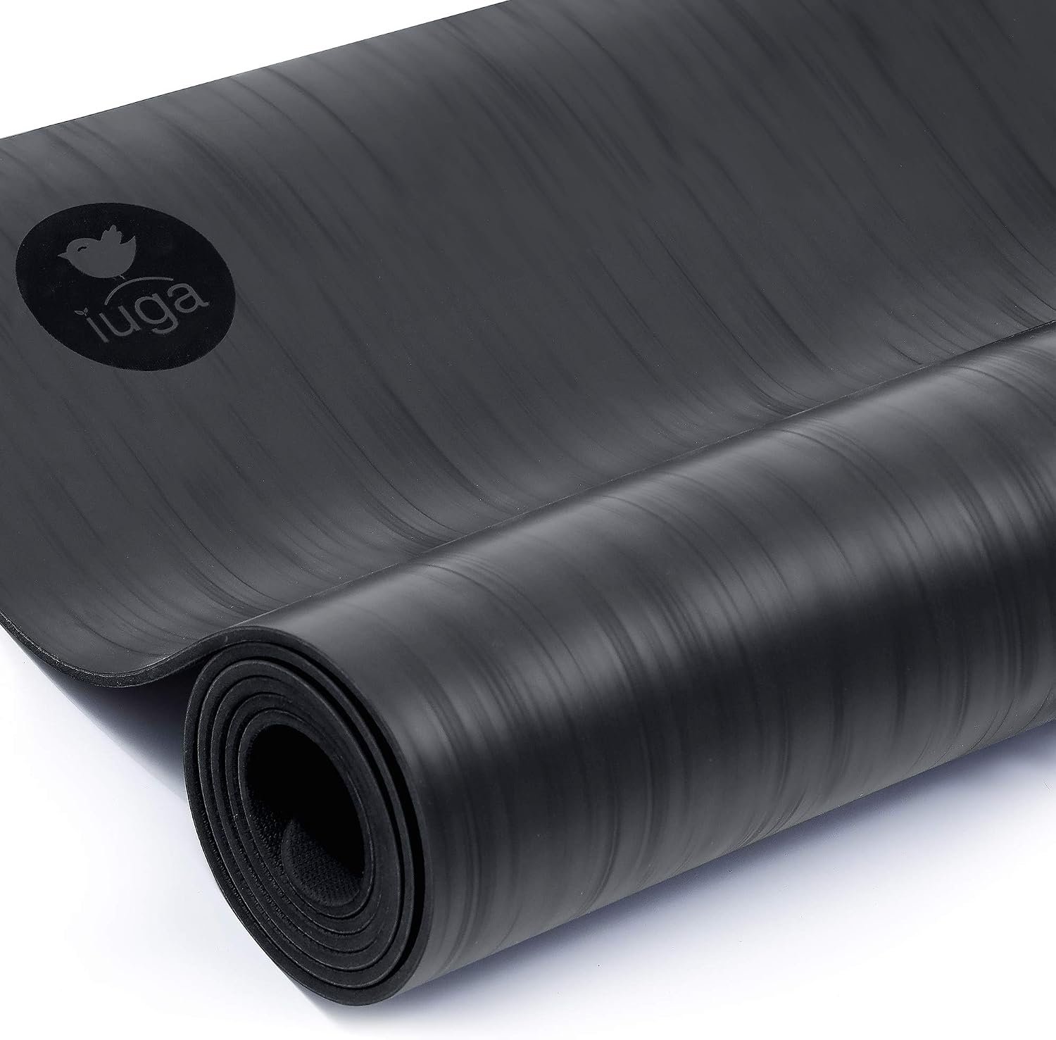 Pro Non Slip Yoga Mat Thick for Hot Yoga, Pilates, Workout & Home Gym | Eco-Friendly 5mm Thick Yoga Mat, SGS-Certified, Anti-Tear, Free Carry Strap, Foldable, Ideal for Fitness, Exercise, Gym Floor