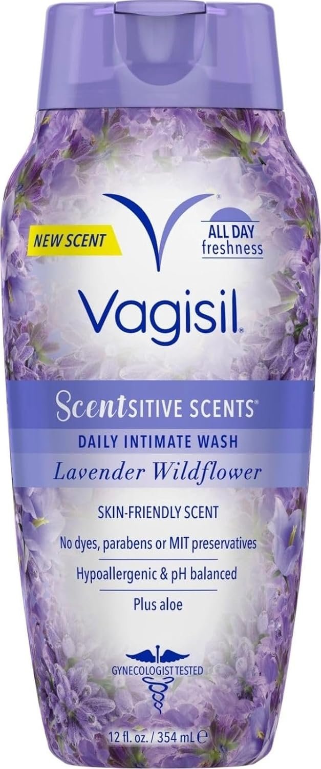 Vagisil Scentsitive Scents Feminine Wash, Coconut Hibiscus,12 Fl Oz(3 Pack) | Coconut Hibiscus pH balanced feminine wash for sensitive skin. With coconut water. Hypoallergenic & gynecologist tested.