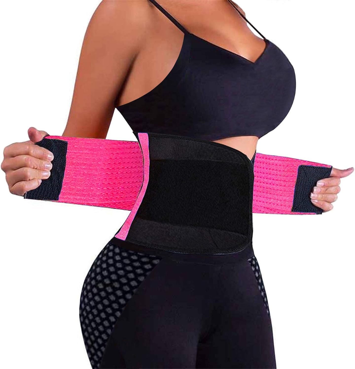 VENUZOR Waist Trainer Belt for Women Men Waist Cincher Trimmer Shaper Belt
