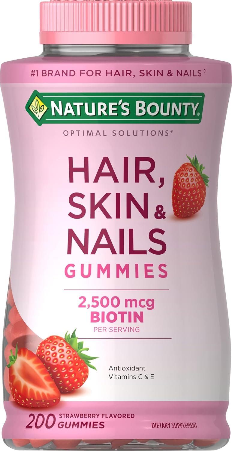 Nature’s Bounty Optimal Solutions Hair, Skin and Nails Gummies