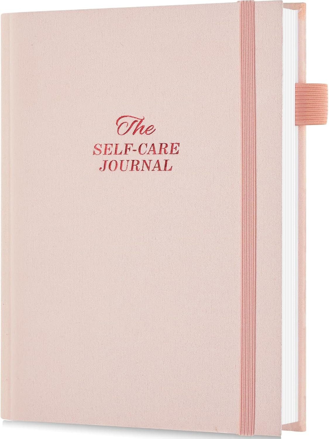 5 MINUTES A DAY Self-Care Notebook, Wellness & Daily Reflection Gratitude Journal & Mood Tracker for Women Self Care Planner, A5 Size (Pink)