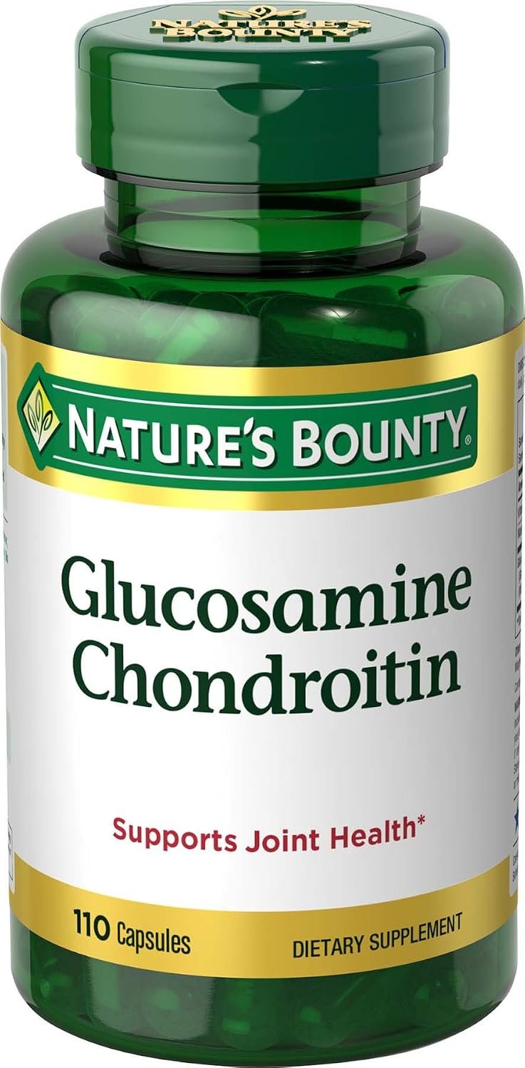 Nature’s Bounty Glucosamine Chondroitin Pills and Dietary Supplement