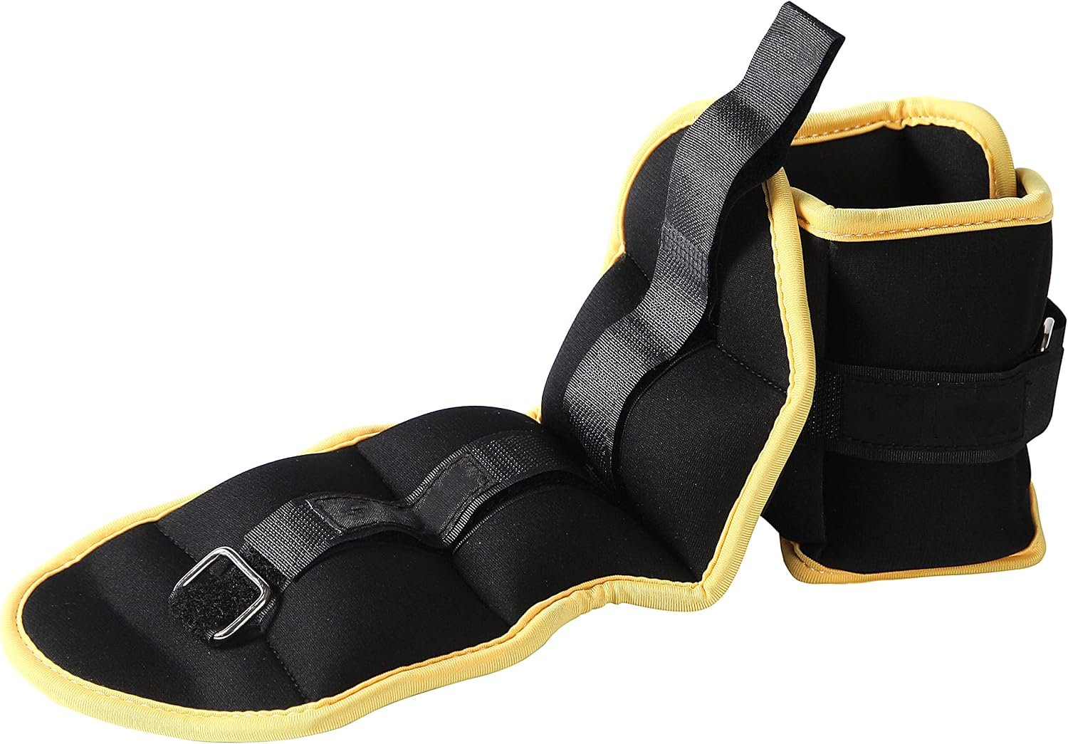 JFIT Ankle Weights – Ankle Weight Pair 10 Weight and Bundle Options – 0.5 to 8 lbs. Each (Set of 2) Adjustable Straps – Comfortable, Breathable, Moisture Absorbent Weight Straps for Men and Women