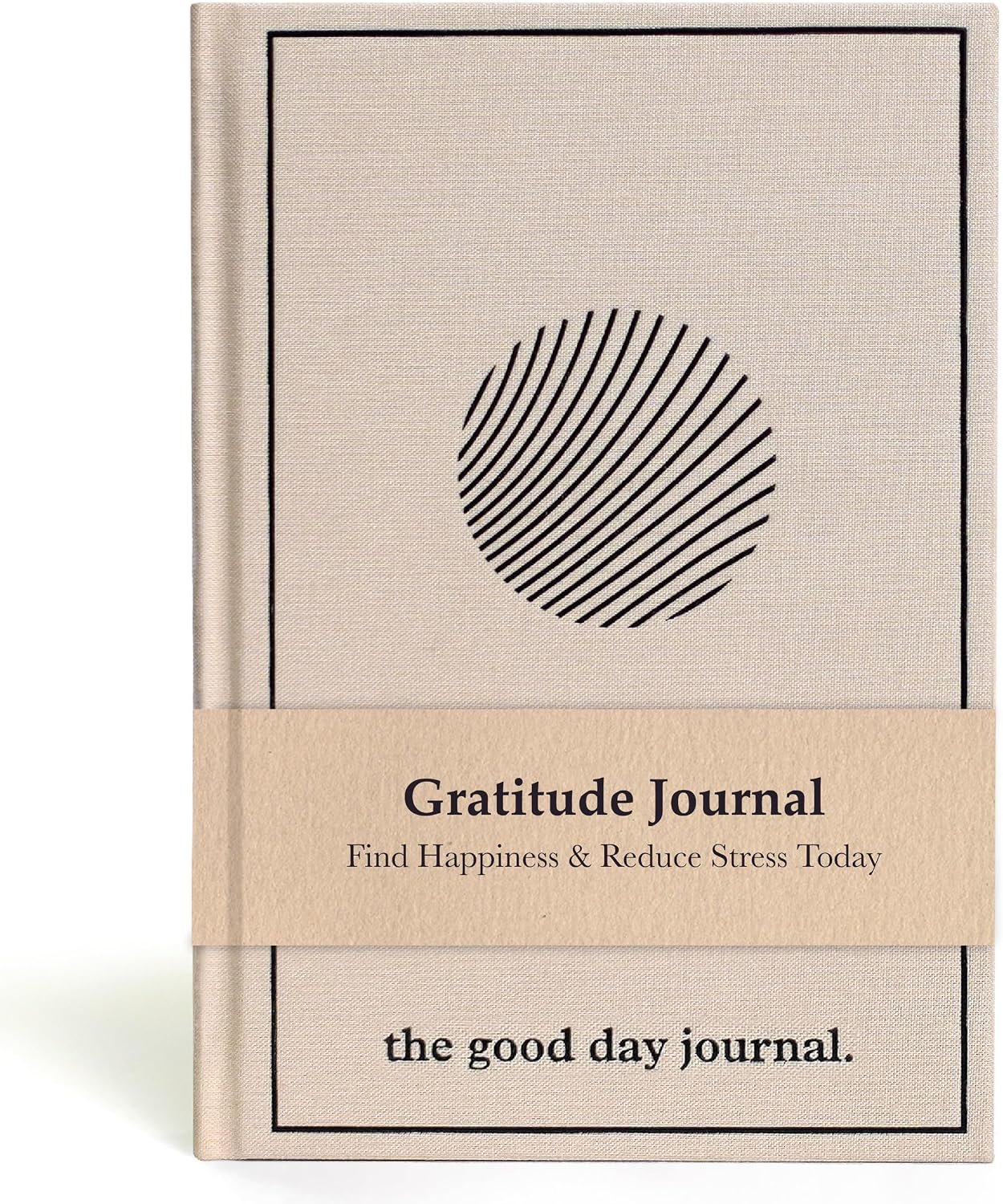 ANECDOTE. Gratitude Journal – The Good Day Journal for Happiness, Mindfulness and Reflection, Feel Happier and Less Stressed, Inspirational Daily Journal for Women & Men – Cream